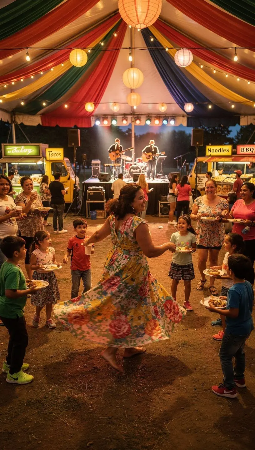 Themed evening event promoting community connections.